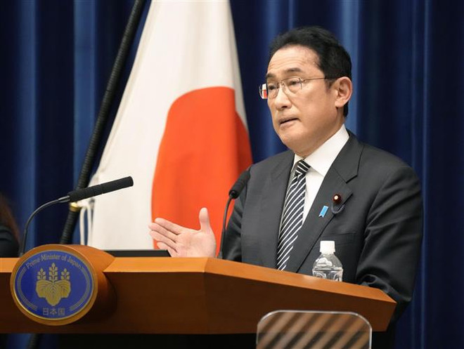 Thủ tướng Nhật Bản Kishida Fumio. (Ảnh: Kyodo/TTXVN) Nga cấm nhập cảnh với thủ tướng Kishida và 62 công dân Nhật Bản ảnh 1
