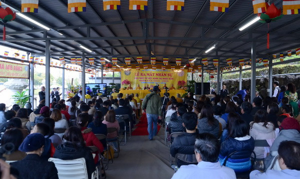 Hội Phật tử Việt Nam tại Nhật Bản ra mắt nhân sự nhiệm kỳ thứ hai ảnh 3