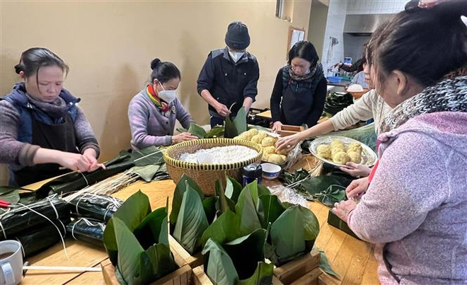 Không khí Xuân đến với cộng đồng người Việt ở Đức và Ukraine ảnh 1