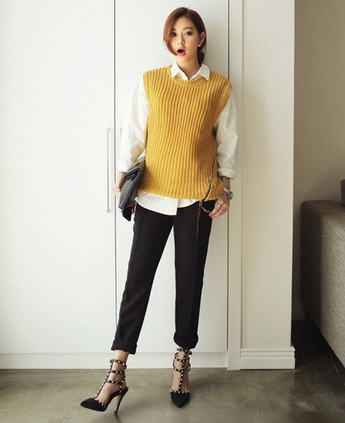 Thời trang đồ len hoàn hảo cho các cô gái khi mùa Đông về ảnh 5