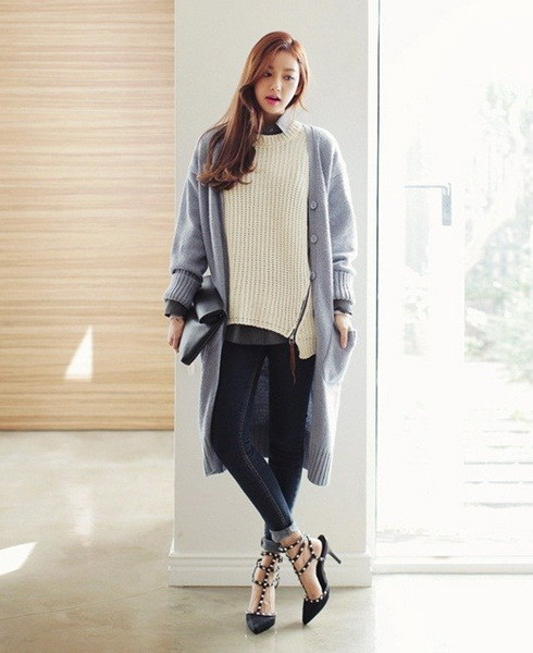 Thời trang đồ len hoàn hảo cho các cô gái khi mùa Đông về ảnh 9