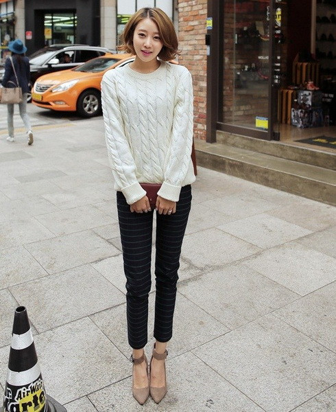 Thời trang đồ len hoàn hảo cho các cô gái khi mùa Đông về ảnh 17