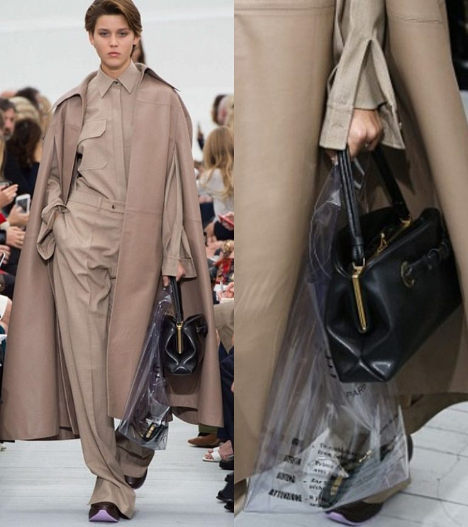 Tín đồ thời trang phát cuồng với chiếc túi nhựa 590 USD của Celine ảnh 2