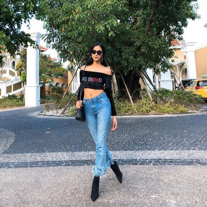 Trang phục denim phủ sóng street style của mỹ nhân Việt tuần qua ảnh 3