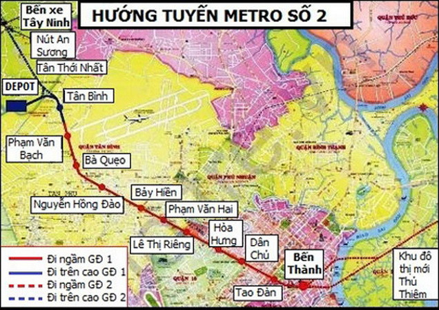 Ông Đinh La Thăng: TP. HCM sẽ đẩy nhanh tiến độ tuyến metro số 2 ảnh 1