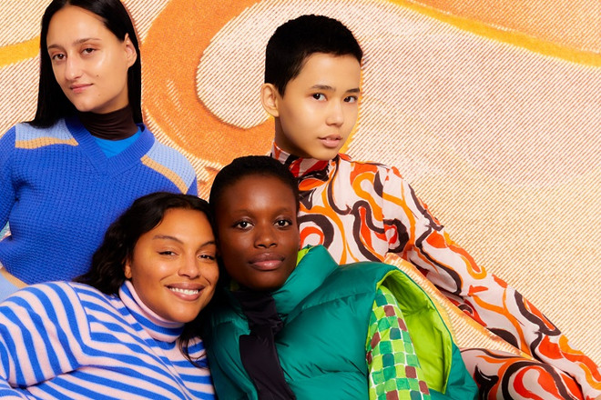 Những gam màu vui tươi từ bộ sưu tập kết hợp giữa Uniqlo và Marni ảnh 1