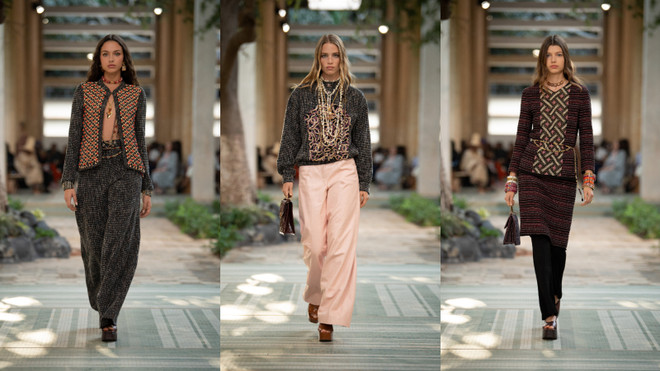 Chanel tôn vinh hoa savoir-faire thập niên 70 với BST Métiers d’Art ảnh 4