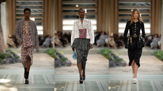 Chanel tôn vinh hoa savoir-faire thập niên 70 với BST Métiers d’Art ảnh 18