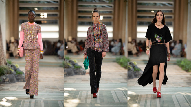 Chanel tôn vinh hoa savoir-faire thập niên 70 với BST Métiers d’Art ảnh 6