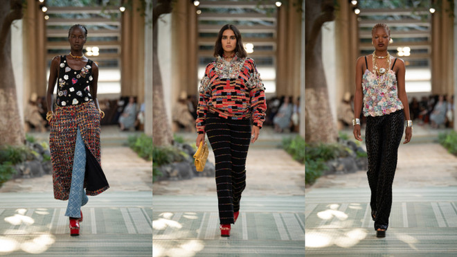 Chanel tôn vinh hoa savoir-faire thập niên 70 với BST Métiers d’Art ảnh 11