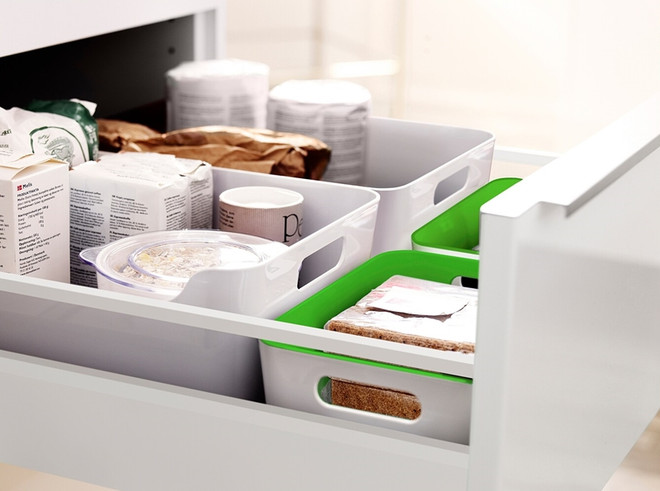 Học cách sắp xếp thông minh để tủ bếp luôn được gọn gàng, tinh tươm ảnh 2