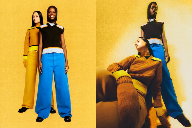 Những gam màu vui tươi từ bộ sưu tập kết hợp giữa Uniqlo và Marni ảnh 4