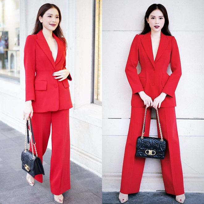 Thu vừa sang, suit “càn quét” trang phục xuống phố của quý cô Việt ảnh 5