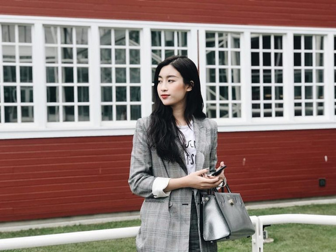 Kỳ Duyên, Mỹ Linh và Hương Giang đọ street style ngập tràn hàng hiệu ảnh 1