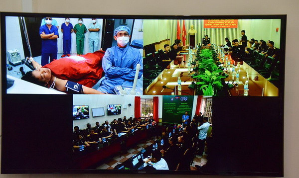 Bàn giao hệ thống y tế từ xa cho Bệnh viện 179 của Campuchia ảnh 2