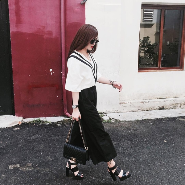 Denim tràn ngập phong cách đường phố của các mỹ nhân Việt ảnh 9