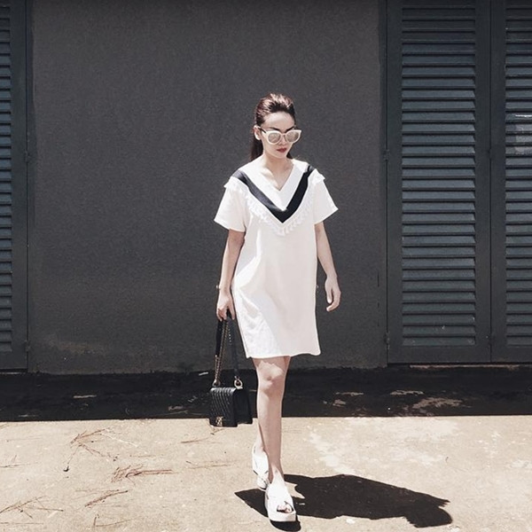 Denim tràn ngập phong cách đường phố của các mỹ nhân Việt ảnh 11