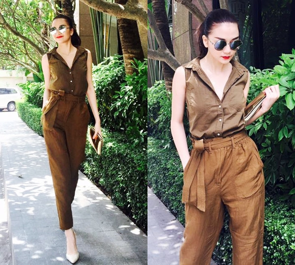 Denim tràn ngập phong cách đường phố của các mỹ nhân Việt ảnh 19