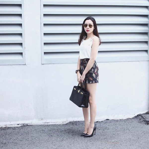 Denim tràn ngập phong cách đường phố của các mỹ nhân Việt ảnh 18