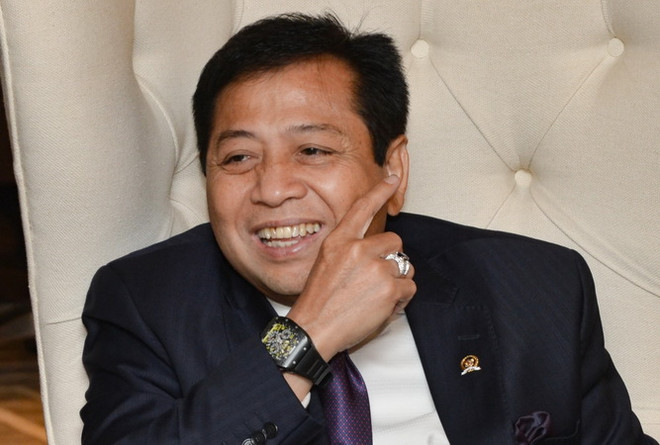 Chủ tịch Quốc hội Indonesia Setya Novanto đệ đơn xin từ chức ảnh 1