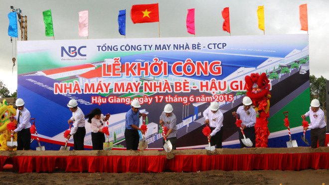 Đầu tư hơn 300 tỷ đồng xây dựng Nhà máy may Nhà Bè-Hậu Giang ảnh 1