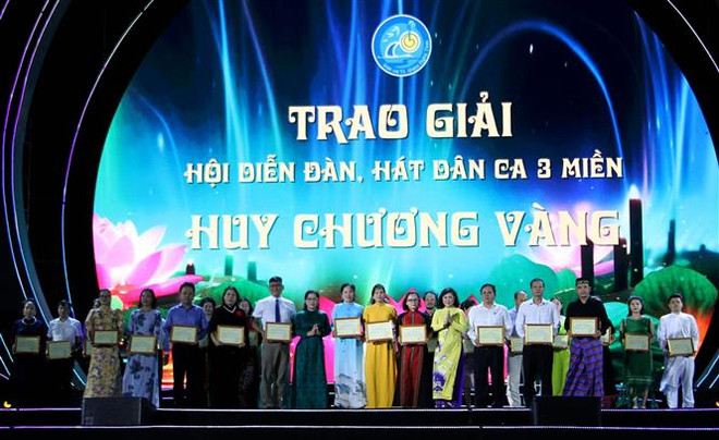 Festival dân ca Ví, Giặm Nghệ Tĩnh khép lại với nhiều dấu ấn cảm xúc ảnh 2