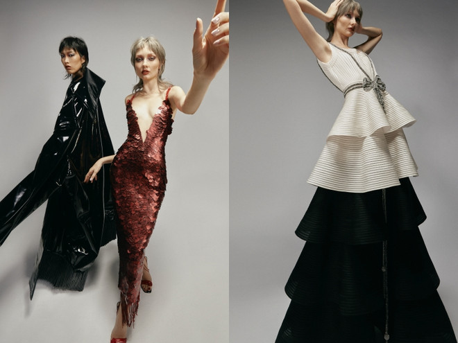 Gwen Stefani rạng rỡ trong thiết kế của Công Trí trên truyền hình Mỹ ảnh 5