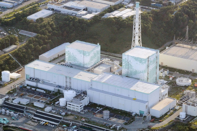 Nhà máy điện hạt nhân Fukushima. (Nguồn: Kyodo/TTXVN) Nhật Bản lùi thời hạn dỡ thanh nhiên liệu ở nhà máy Fukushima 1 ảnh 1