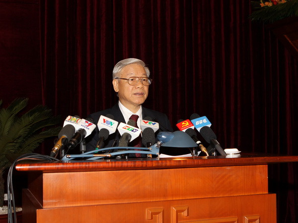 Ngày làm việc đầu tiên Hội nghị TW 9 BCH Trung ương Đảng ảnh 1