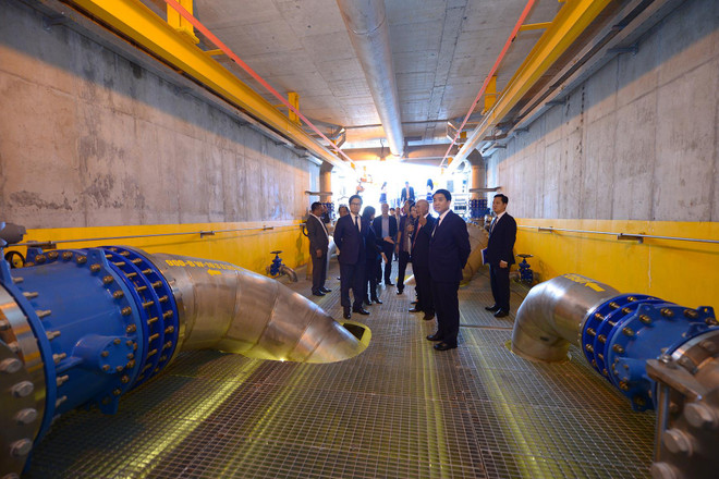 Khánh thành giai đoạn 1 Nhà máy nước lớn nhất miền Bắc ảnh 3