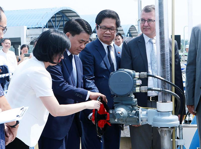 Khánh thành giai đoạn 1 Nhà máy nước lớn nhất miền Bắc ảnh 1