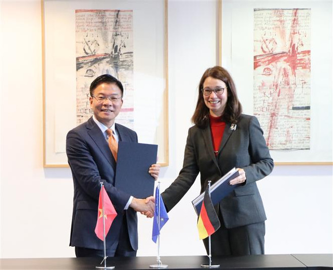 Việt Nam và Đức thúc đẩy hợp tác trong lĩnh vực tư pháp ảnh 2