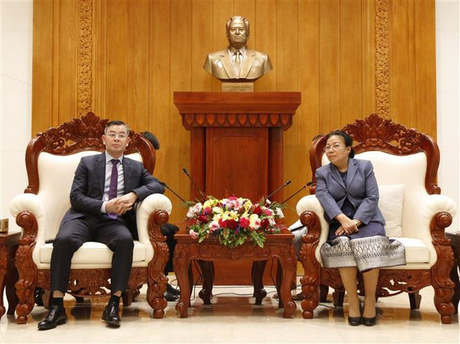 Thủ tướng Lào đề nghị 2 cơ quan kiểm toán Lào-Việt tăng cường hợp tác ảnh 2