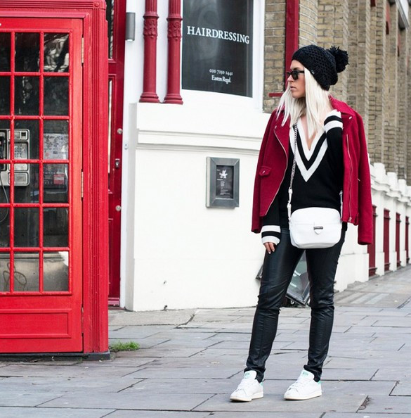 Sáu cách phối đồ với quần da cực kỳ hiệu quả và đơn giản ảnh 7