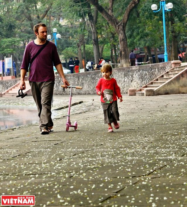 Hà Nội đẹp ngỡ ngàng bởi vẻ đẹp tinh khôi của hoa sưa ảnh 6