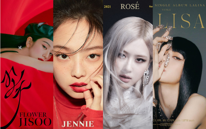 Bốn thành viên BlackPink biến hóa như thế nào khi tách solo? ảnh 1