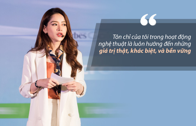 Bài diễn văn gây sốt của Chi Pu tại Forbes Talks Vietnam 2017 ảnh 6