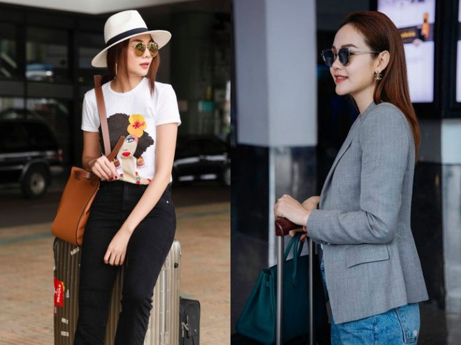 Hai cố vấn The Face Việt Nam ''đụng độ'' phong cách thời trang sân bay ảnh 1