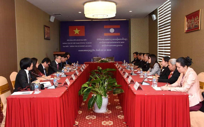 TTXVN và KPL tăng cường hợp tác nâng cao chất lượng thông tin ảnh 2