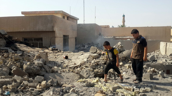 Máy bay Thổ Nhĩ Kỳ oanh kích các mục tiêu của IS ở Syria ảnh 1