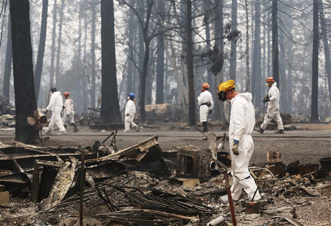 Mỹ thu thập ADN để nhận dạng nạn nhân cháy rừng tại California ảnh 1