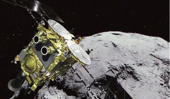 Tàu thám hiểm Nhật Bản bắt đầu thu thập mẫu đá ở tiểu hành tinh Ryugu ảnh 1