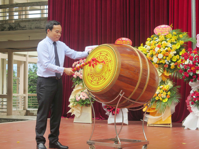 Khai giảng năm học mới tại Thanh Hóa, Cần Thơ và Thái Nguyên ảnh 4