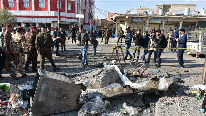 Tổ chức IS tấn công lực lượng bán vũ trang Hashb Shaabi ở Iraq ảnh 1