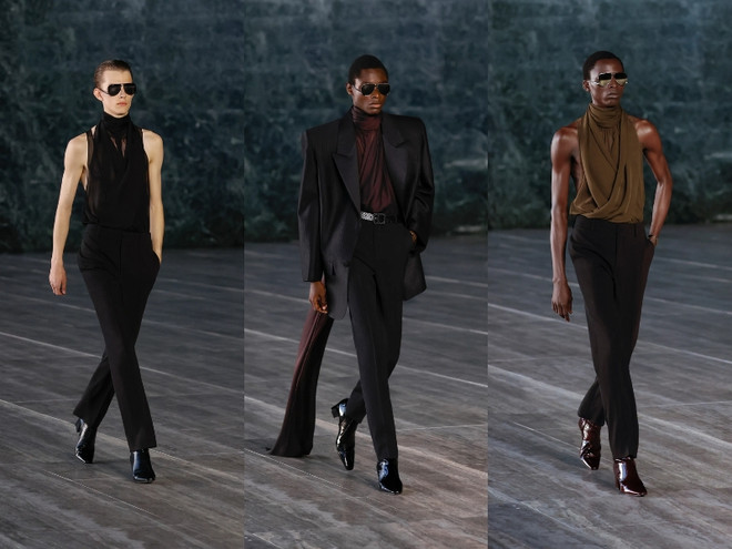 Vẻ đẹp của sự nam tính được tái định nghĩa qua BST của Saint Laurent ảnh 11