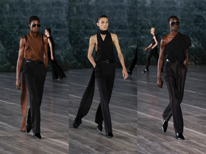 Vẻ đẹp của sự nam tính được tái định nghĩa qua BST của Saint Laurent ảnh 12
