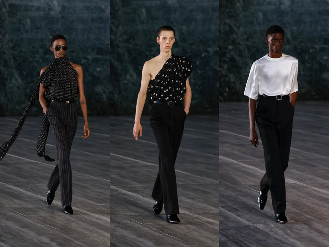 Vẻ đẹp của sự nam tính được tái định nghĩa qua BST của Saint Laurent ảnh 15