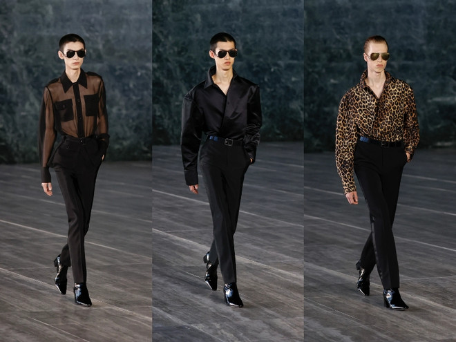 Vẻ đẹp của sự nam tính được tái định nghĩa qua BST của Saint Laurent ảnh 9