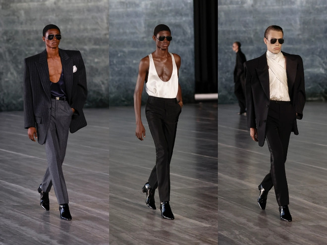 Vẻ đẹp của sự nam tính được tái định nghĩa qua BST của Saint Laurent ảnh 6