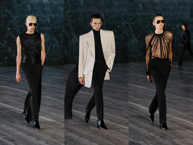Vẻ đẹp của sự nam tính được tái định nghĩa qua BST của Saint Laurent ảnh 14